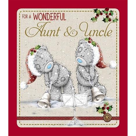 Wonderful Aunt and Uncle Me to You Bear Christmas Card £1.89
